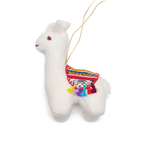 Felt Llama Ornament - CEMCUI