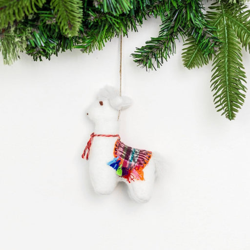 Felt Llama Ornament - CEMCUI