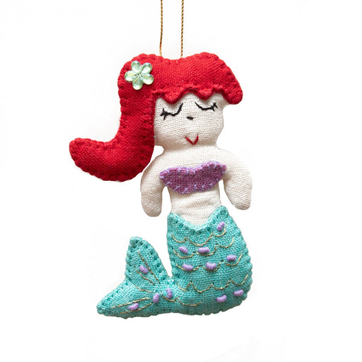 Felt Mermaid Ornament - CEMCUI