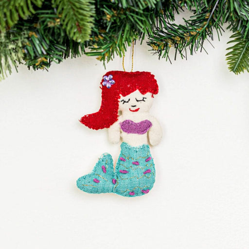 Felt Mermaid Ornament - CEMCUI