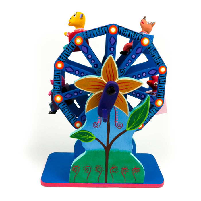 Ferris Wheel - Oaxacan Alebrije Wood Carving - CEMCUI