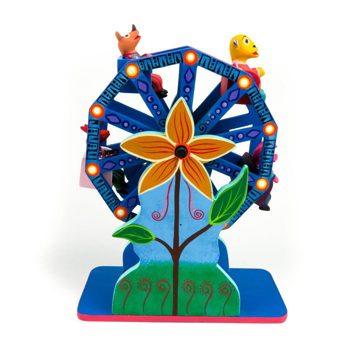 Ferris Wheel - Oaxacan Alebrije Wood Carving - CEMCUI