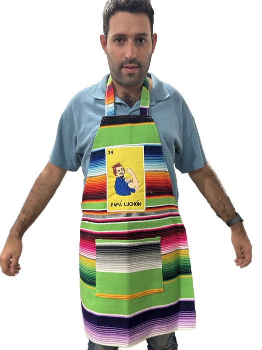 Fiesta Dad Apron "Papá Luchon" - CEMCUI