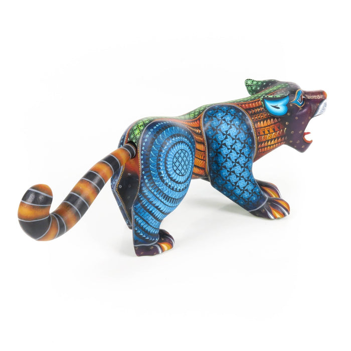 Fine Jaguar - Oaxacan Alebrije Wood Carving - CEMCUI