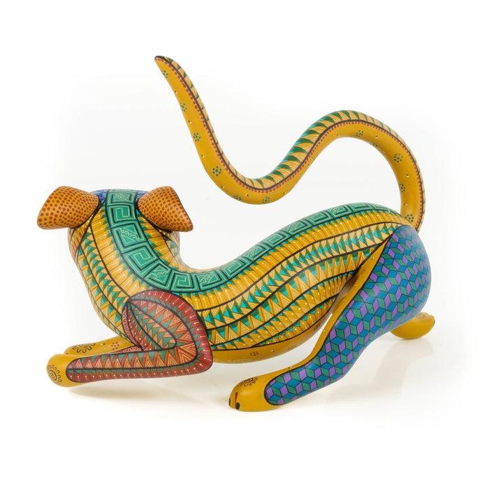 Fine Jaguar - Oaxacan Alebrije Wood Carving - CEMCUI