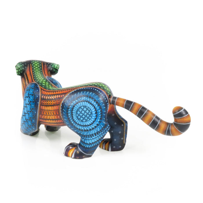 Fine Jaguar - Oaxacan Alebrije Wood Carving - CEMCUI