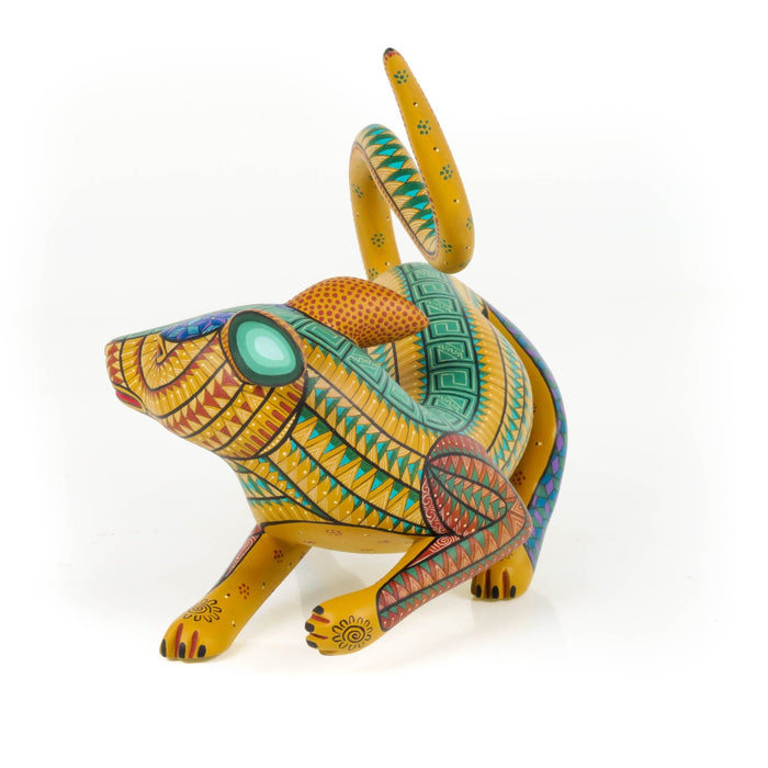 Fine Jaguar - Oaxacan Alebrije Wood Carving - CEMCUI