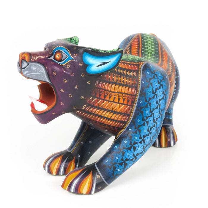 Fine Jaguar - Oaxacan Alebrije Wood Carving - CEMCUI