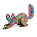 Fine Raccoon - Oaxacan Alebrije Wood Carving - CEMCUI