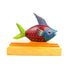 Fish On Base - Oaxacan Alebrije Wood Carving - CEMCUI