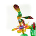 Flowering Cactus With Hummingbirds - Oaxacan Alebrije Wood Carving - CEMCUI