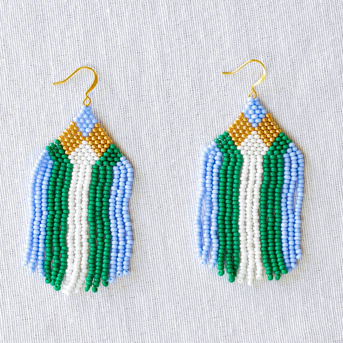 Gabby Seed Bead Earrings - CEMCUI