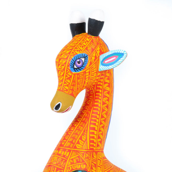 Giraffe - Oaxacan Alebrije Wood Carving - CEMCUI