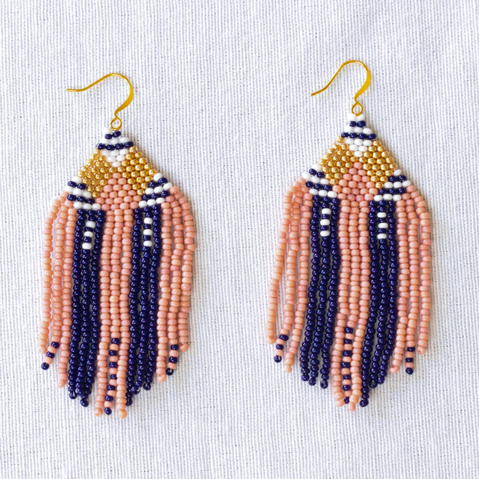 Gloria Seed Bead Earrings - CEMCUI