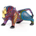 Gold Leaf Rhinoceros - Oaxacan Alebrije Wood Carving - CEMCUI