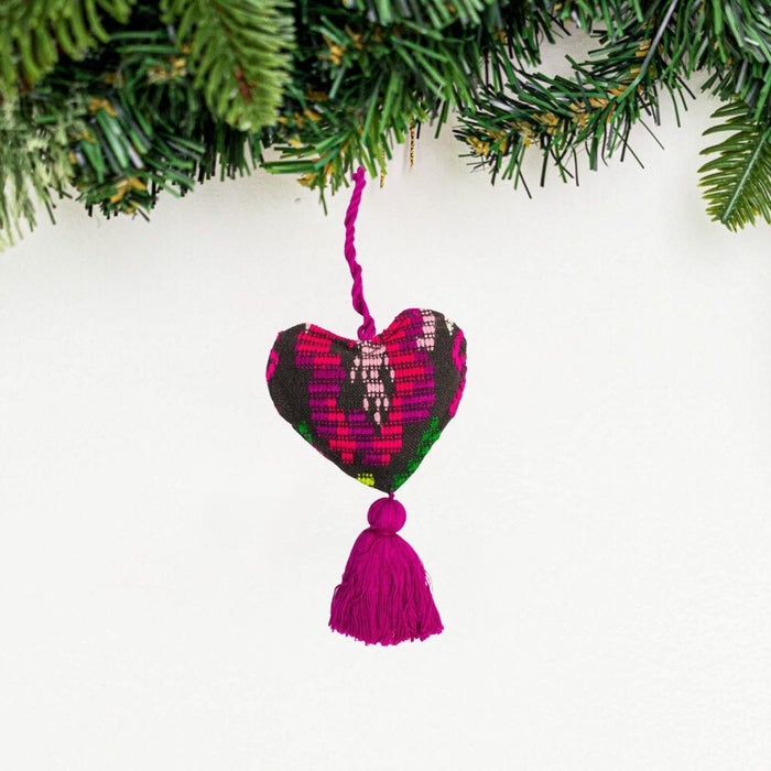 Guatemalan Heart Ornament - CEMCUI