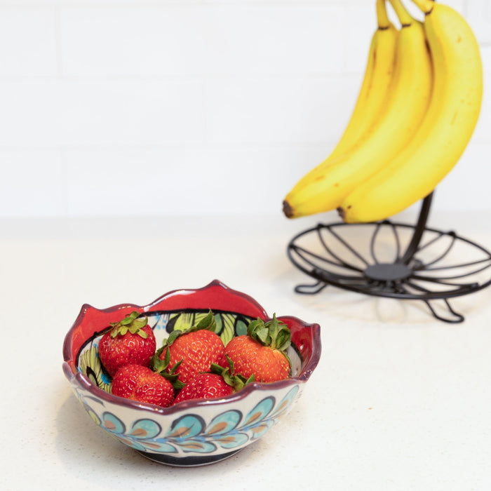 Guatemalan Stoneware Berry Bowl - CEMCUI