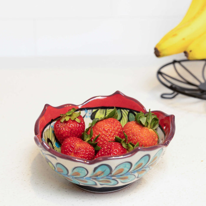 Guatemalan Stoneware Berry Bowl - CEMCUI