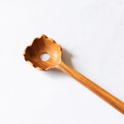 Hand Carved Spaghetti Spoon - CEMCUI