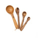 Hand Carved Wood Measuring Spoon Set - CEMCUI