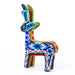 Huichol Beaded Deer Wixarika Wood Carving Art - CEMCUI