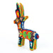 Huichol Beaded Deer Wixarika Wood Carving Art - CEMCUI