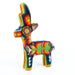 Huichol Beaded Deer Wixarika Wood Carving Art - CEMCUI