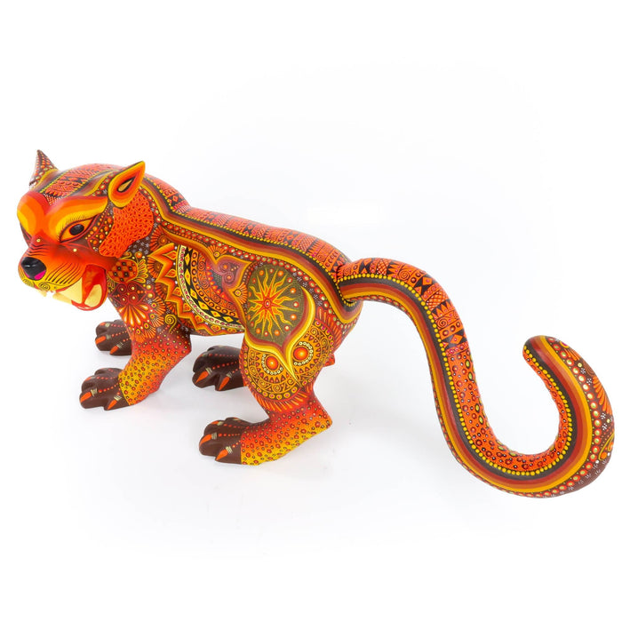 Jaguar - Oaxacan Alebrije Wood Carving - CEMCUI