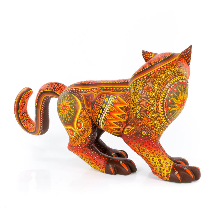 Jaguar - Oaxacan Alebrije Wood Carving - CEMCUI