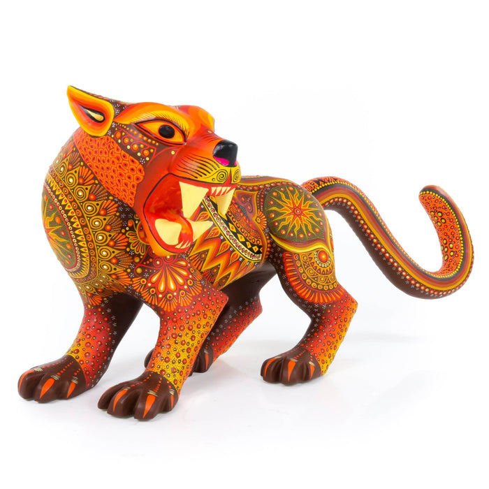 Jaguar - Oaxacan Alebrije Wood Carving - CEMCUI