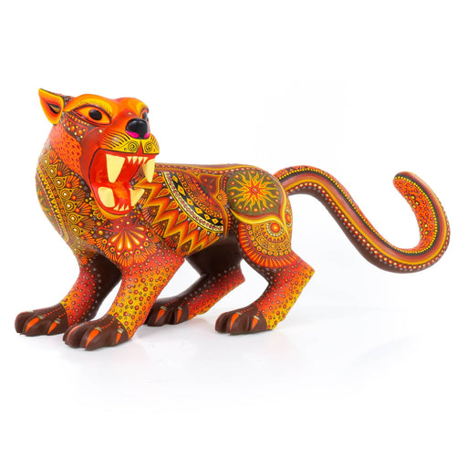 Jaguar - Oaxacan Alebrije Wood Carving - CEMCUI