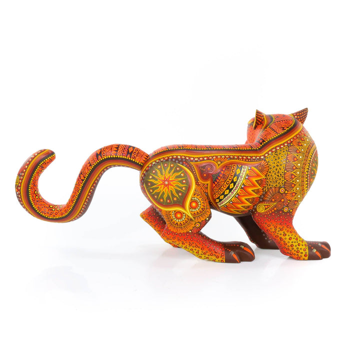 Jaguar - Oaxacan Alebrije Wood Carving - CEMCUI