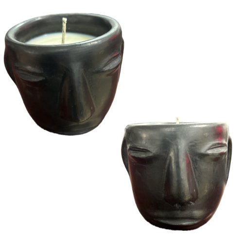 Kit of 2 Face Candles - Oaxaca 3 inches x 3 inches - CEMCUI