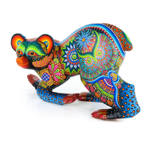 Large Black Bear - Oaxacan Alebrije Wood Carving - CEMCUI