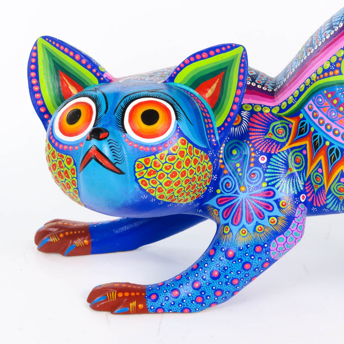 Large Lemur - Oaxacan Alebrije Wood Carving - CEMCUI