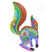 Large Masterpiece Coyote - Oaxacan Alebrije Wood Carving - CEMCUI