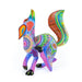 Large Masterpiece Coyote - Oaxacan Alebrije Wood Carving - CEMCUI