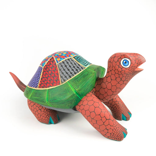 Large Turtle - Oaxacan Alebrije Wood Carving - CEMCUI