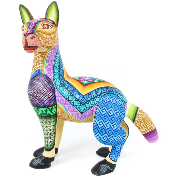 Llama - Oaxacan Alebrije Wood Carving - CEMCUI