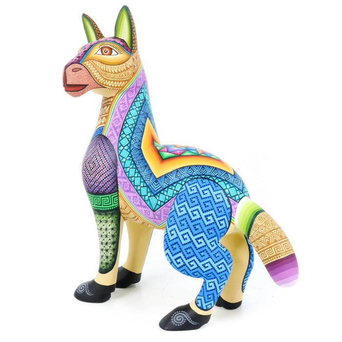 Llama - Oaxacan Alebrije Wood Carving - CEMCUI