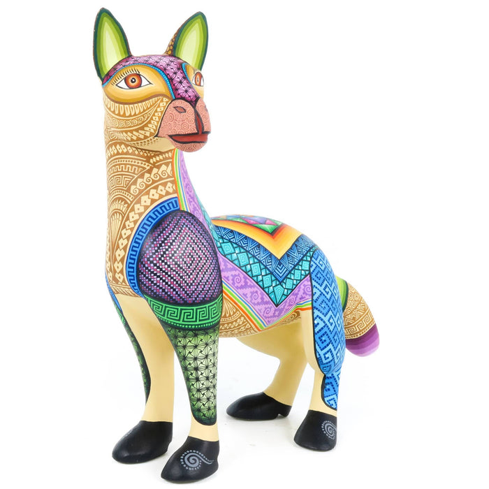 Llama - Oaxacan Alebrije Wood Carving - CEMCUI