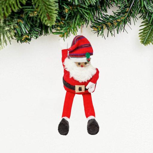 Long Legged Santa Ornament - CEMCUI