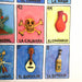 Loteria Painting With Removable Game Pieces - Oaxacan Wood Carving Folk Art by Eleazar Morales - CEMCUI