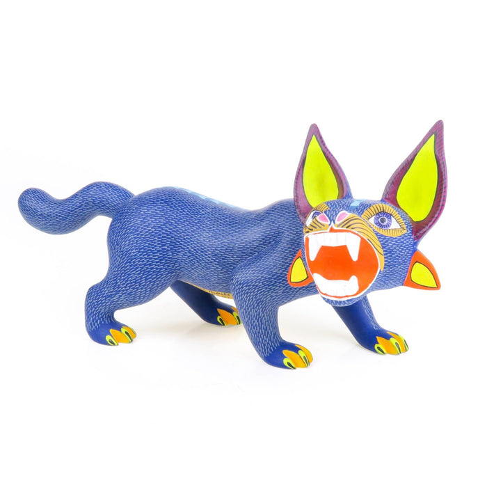 Lynx - Oaxacan Alebrije Wood Carving - CEMCUI