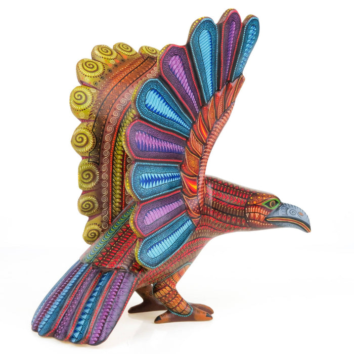 Majestic Eagle - Oaxacan Alebrije Wood Carving - CEMCUI