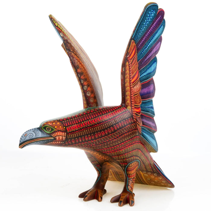 Majestic Eagle - Oaxacan Alebrije Wood Carving - CEMCUI