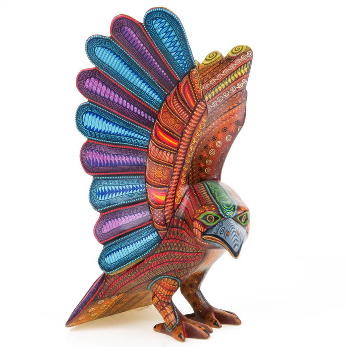 Majestic Eagle - Oaxacan Alebrije Wood Carving - CEMCUI