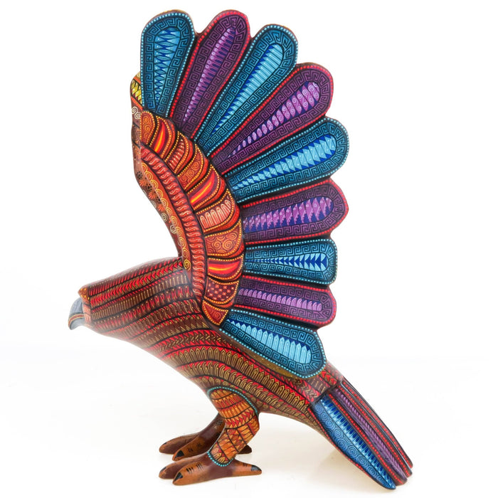 Majestic Eagle - Oaxacan Alebrije Wood Carving - CEMCUI