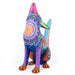 Majestic Howling Coyote - Oaxacan Alebrije Wood Carving - CEMCUI