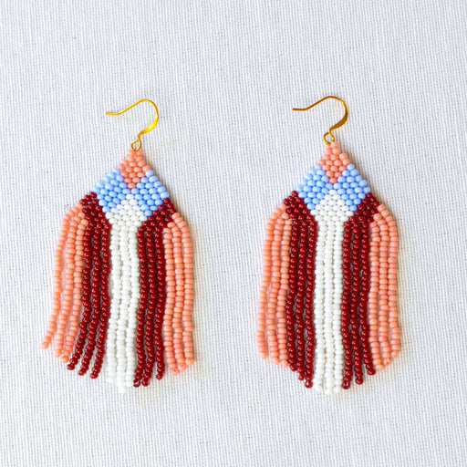 Maria Seed Bead Earrings - CEMCUI